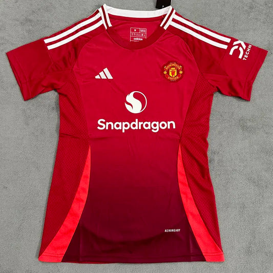 24-25 Man Utd Home Women Soccer Jersey