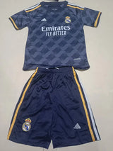 Maillot de football extérieur RMA 2023-24 pour enfant