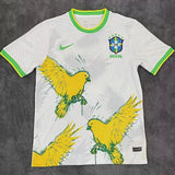 Maillot de football blanc édition spéciale Brésil 2022-23