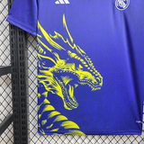 2025/2026 Real Madrid Blue Dragon Special Edition Football Shirt