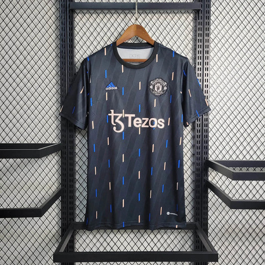 2022/2023 Manchester United Black Training Football Shirt