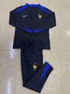 2024 France Half-Pull Tracksuit Black