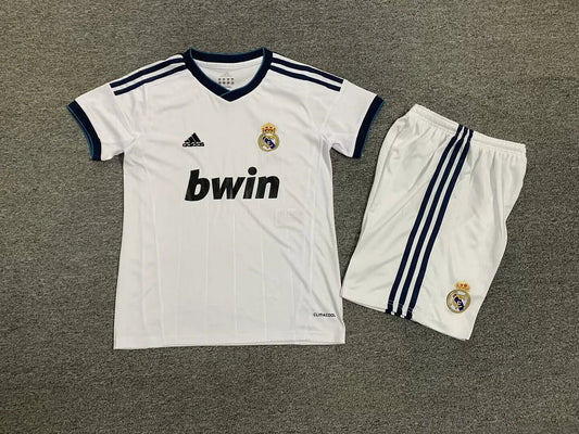 2012/2013 Kids Real Madrid Home Retro Football Shirt image 1