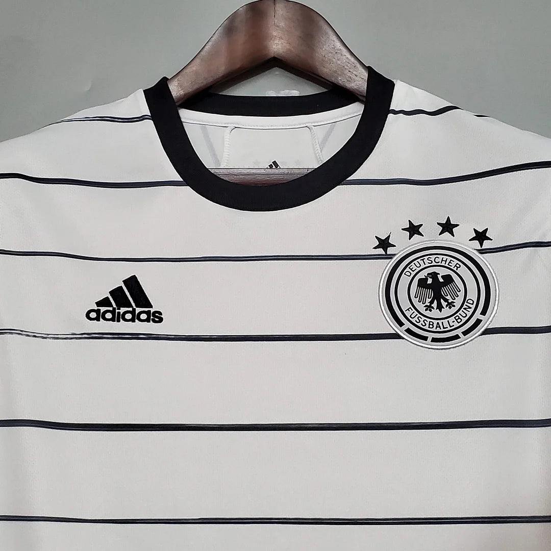 2020 Germany Home Retro Football Shirt image 3