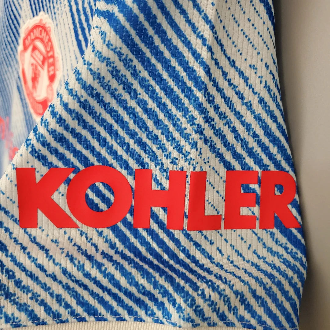 2021/2022 Manchester United Away Retro Football Shirt