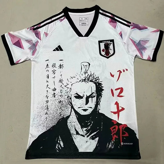 2024 Japan White Special Edition Fans Soccer Jersey (十郎)