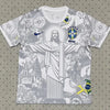 25-26 Brazil White Special Edition Fans Soccer Jersey (Christ The Redeemer)