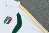 2026/2027 Italy Blue Half Zipper White Green Tracksuit