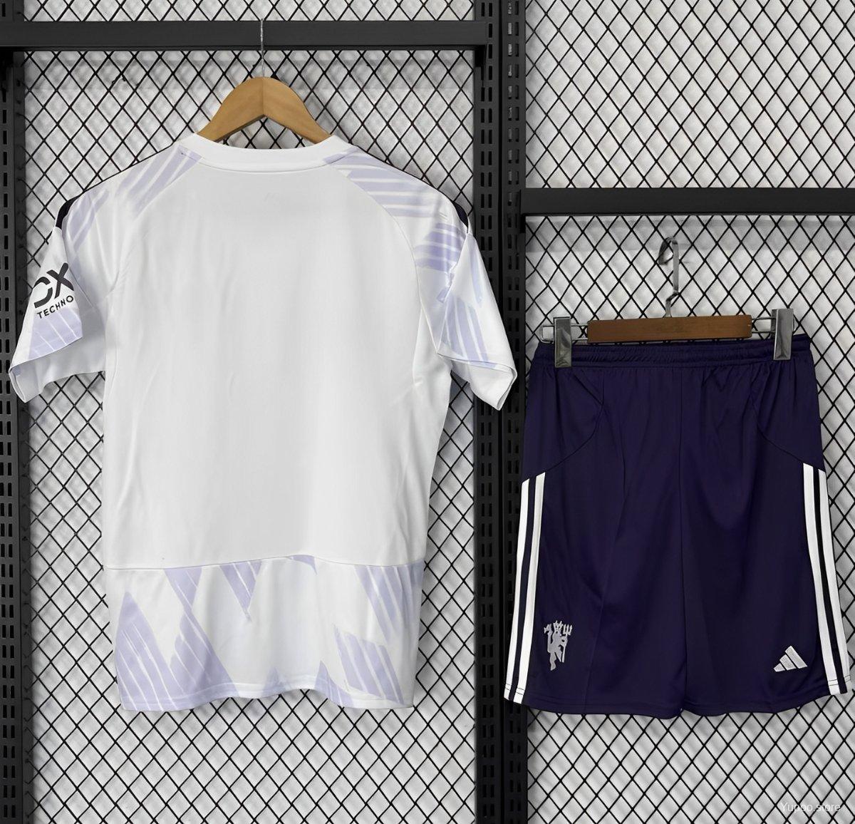 2025/2026 Manchester United Away Football Shirt Kids