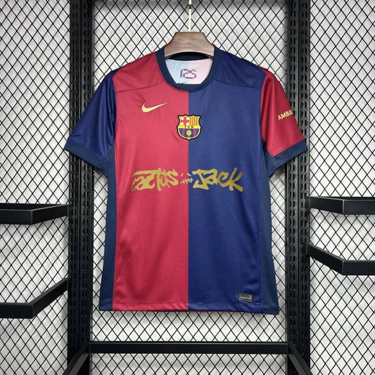 2024/2025 Barcelona x Travis Scott Special Edition Football Shirt image 1