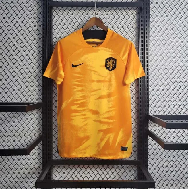 2022 Netherlands Home World Cup Football Shirt image 1