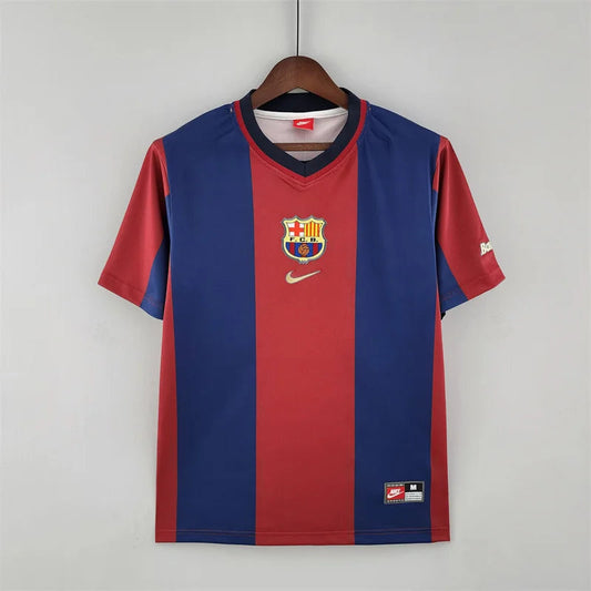 1998/1999 Barcelona Home Retro Football Shirt image 1