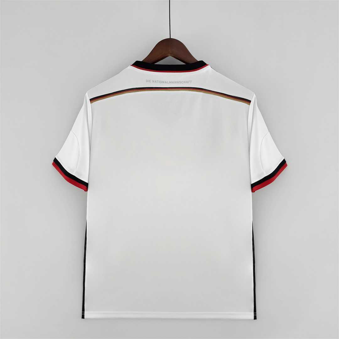 2014 Germany Home Retro Football Shirt image 2