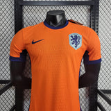 2024 Netherlands Home Player Version Football Shirt image 3