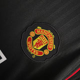 2007/2008 Retro Manchester United Long Sleeve Soccer Jersey Third Away