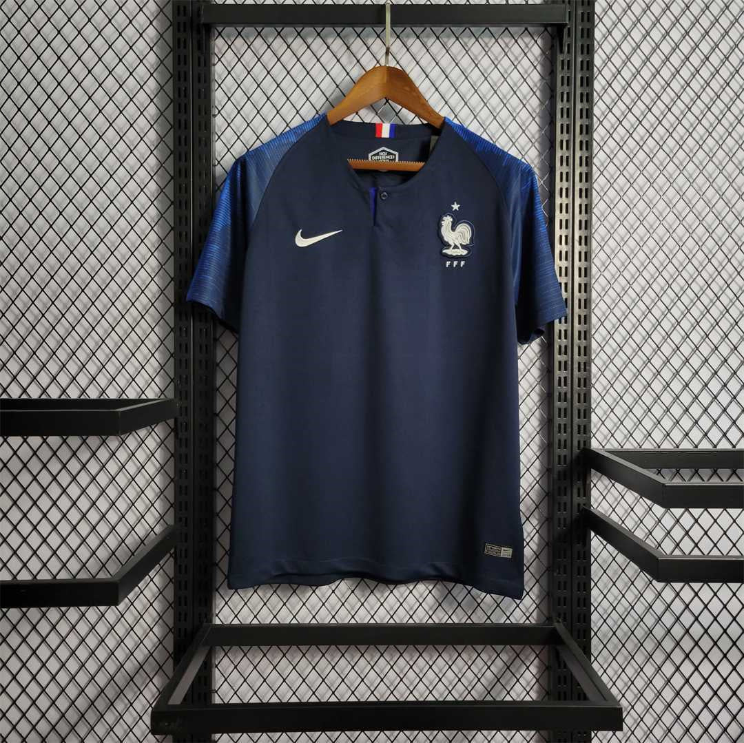 2018 France Home World Cup Football Shirt image 1
