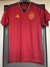 Maillot de football à domicile pour supporters de la Coupe du monde de l'Espagne 22-23