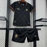 2026 Portugal Black Gold Special Edition Football Shirt - Kids image 5