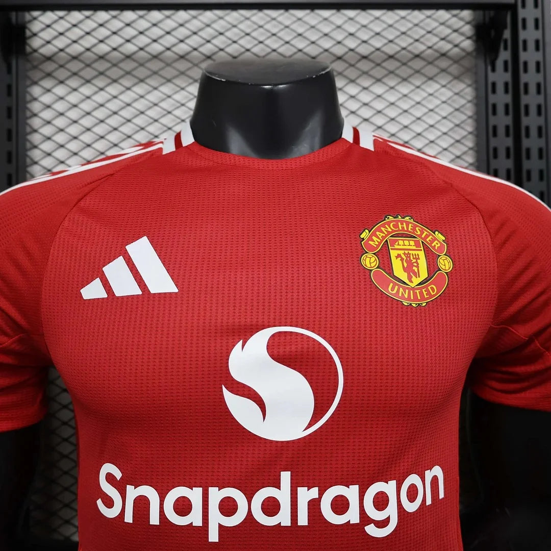 2024/2025 Manchester United Home Player Version Football Shirt