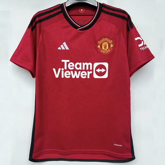 23-24 Man Utd Home Fans Soccer Jersey