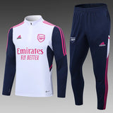 2022/2023 Arsenal Half-Pull Tracksuit White