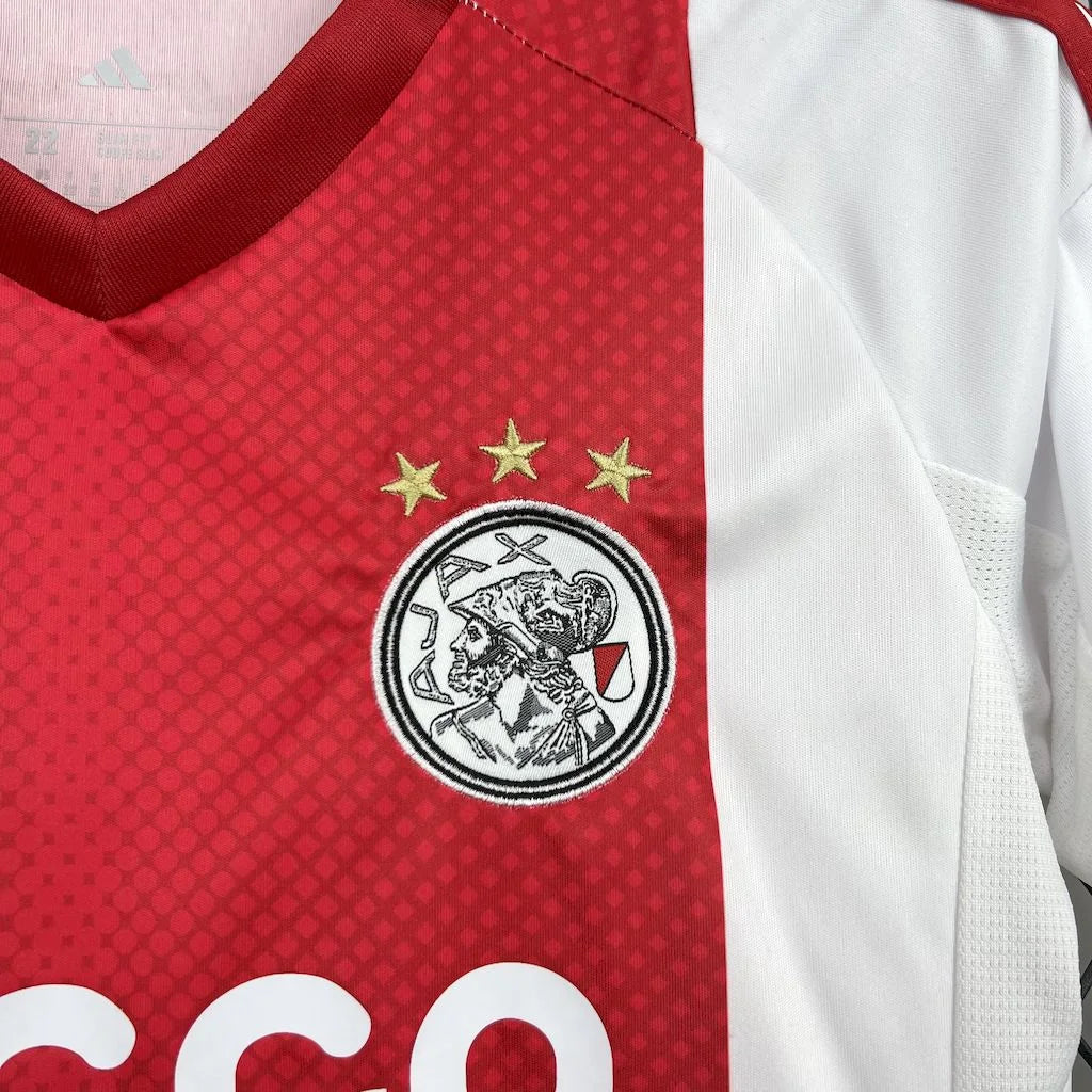 2025/2026 Kids Ajax Home Football Shirt image 4