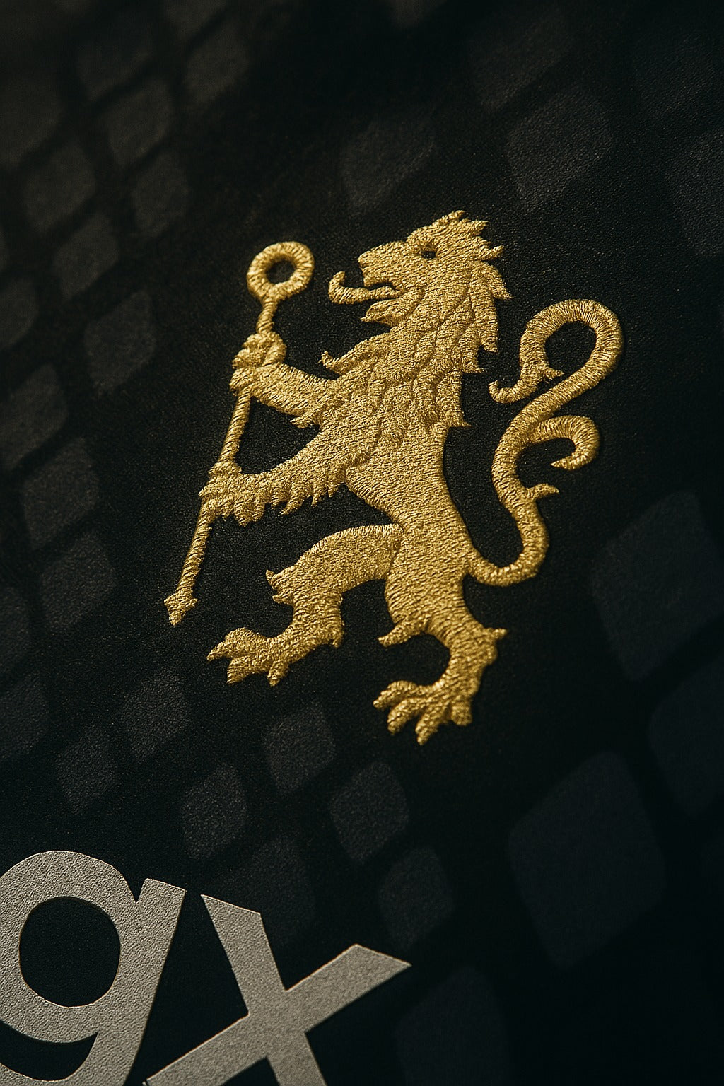Chelsea Gold Dragon Special Edition Football Shirt image 3