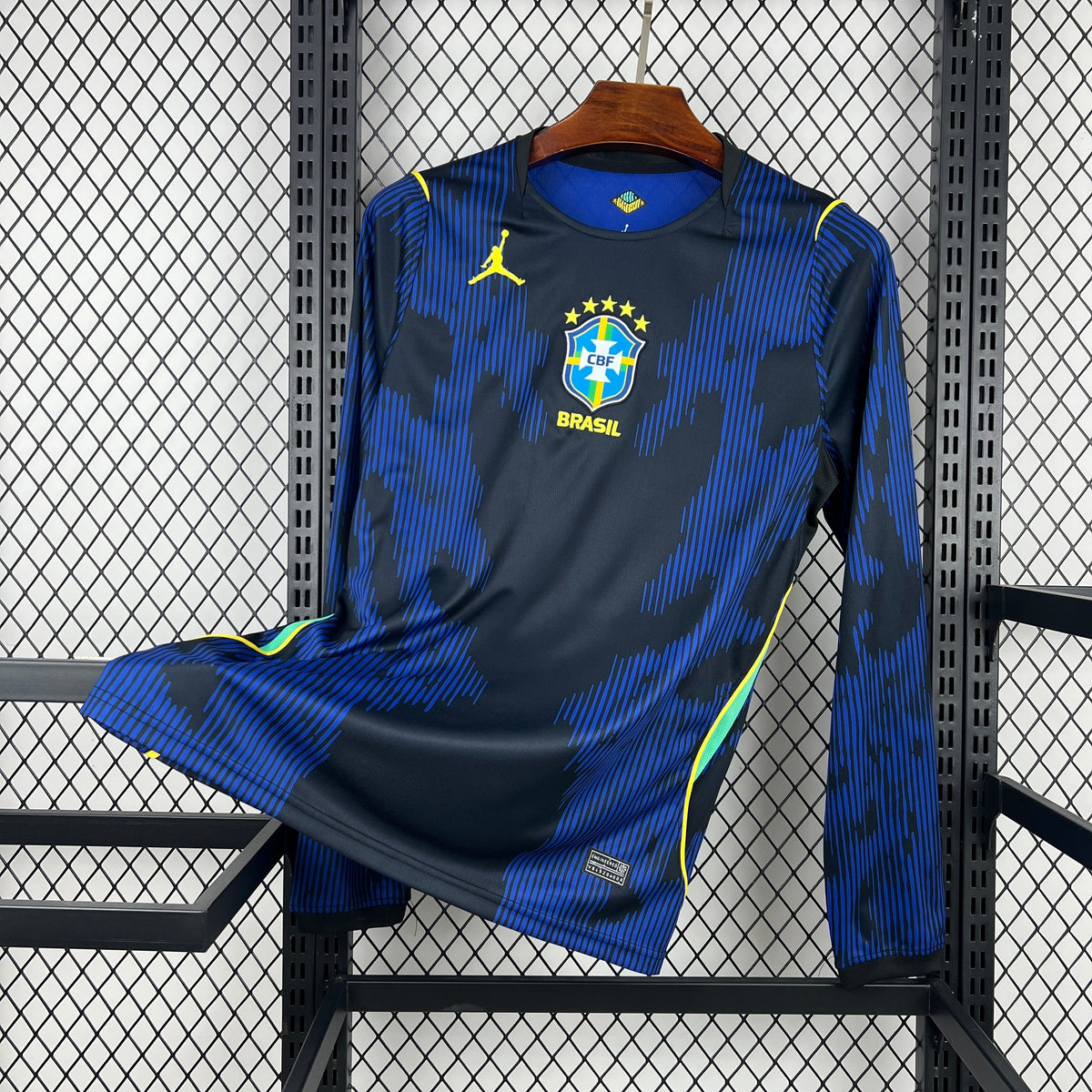 2026 Brazil World Cup Away Long Sleeve Football Shirt image 1