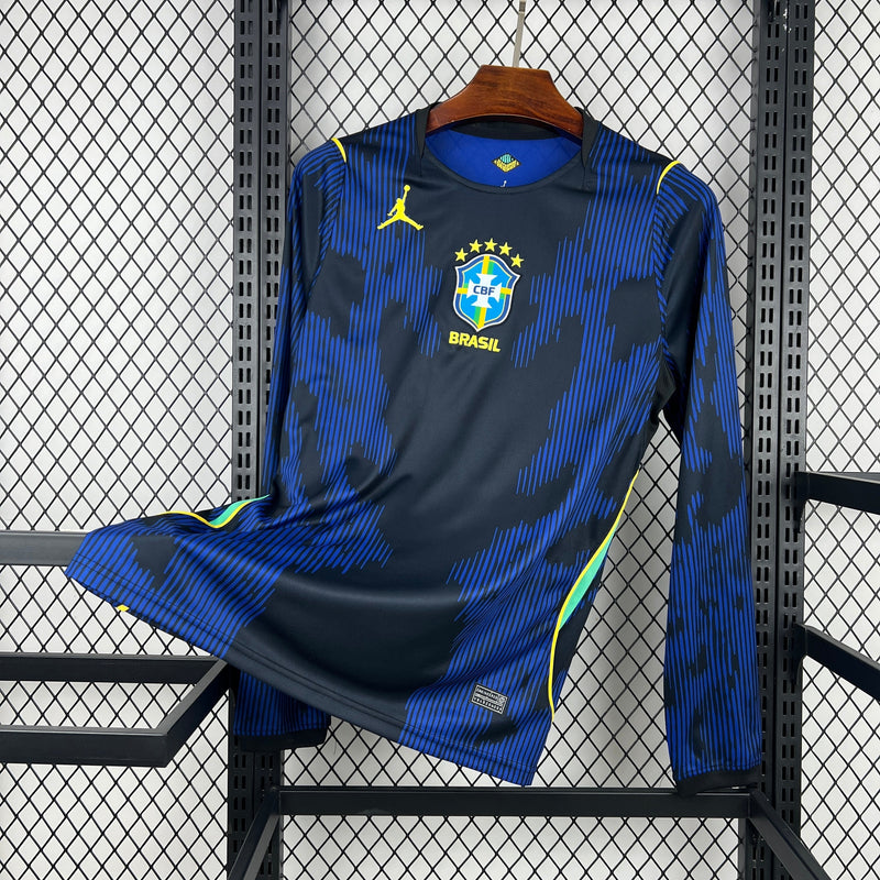 2026 Brazil World Cup Away Long Sleeve Football Shirt image 1