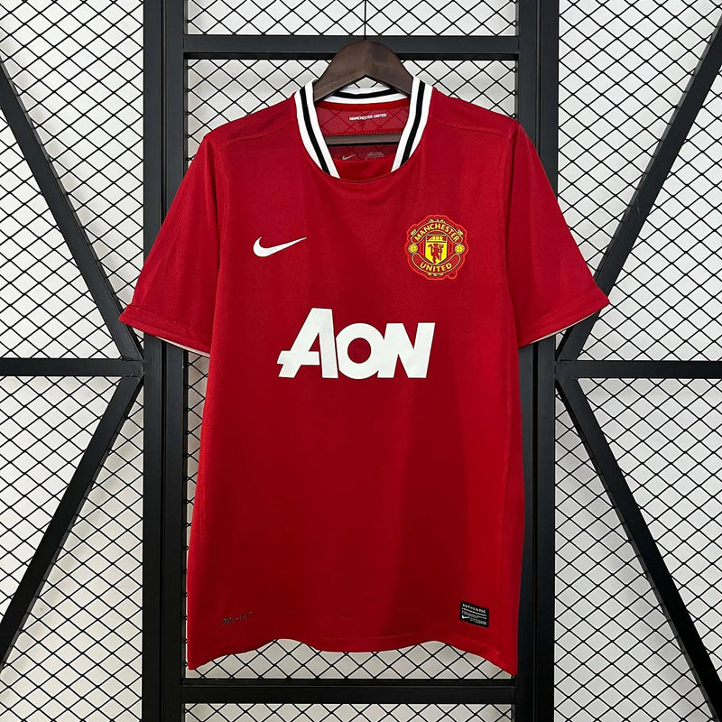20/2012 Retro Manchester United Home Football Shirt