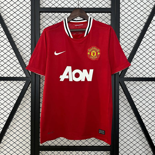 2011/2012 Manchester United Retro Home Football Shirt
