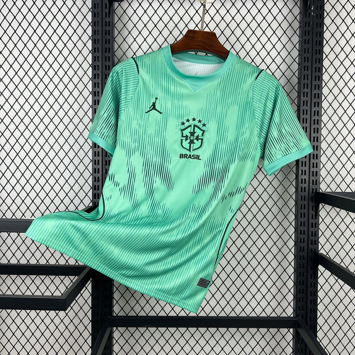 2026 Brazil Mint Waves World Cup Football Shirt image 1