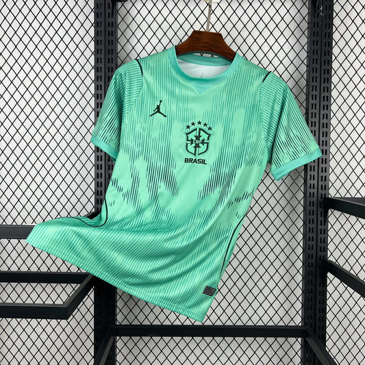2026 Brazil Mint Waves World Cup Football Shirt image 1