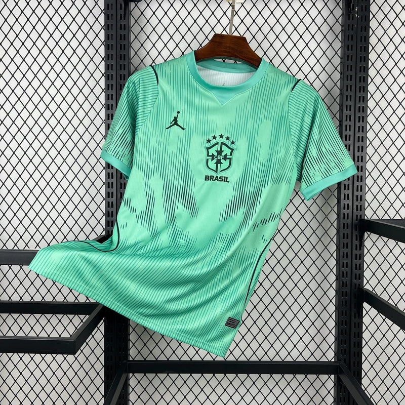2026 Brazil Mint Waves World Cup Football Shirt image 1