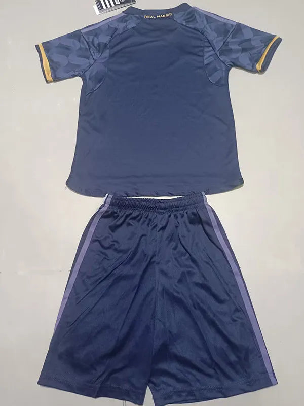 2023-24 RMA Away Kids Soccer Jersey