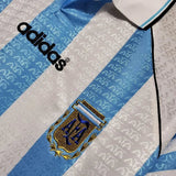 1996 Argentina Home Retro Football Shirt image 7