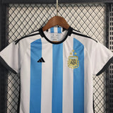 2022 Kids Argentina Home Football Shirt image 3
