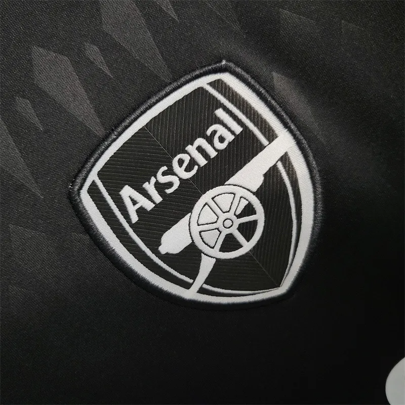2023/2024 Arsenal Black Goalkeeper Football Shirt image 5
