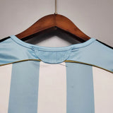2006 Argentina Home Retro Football Shirt image 4