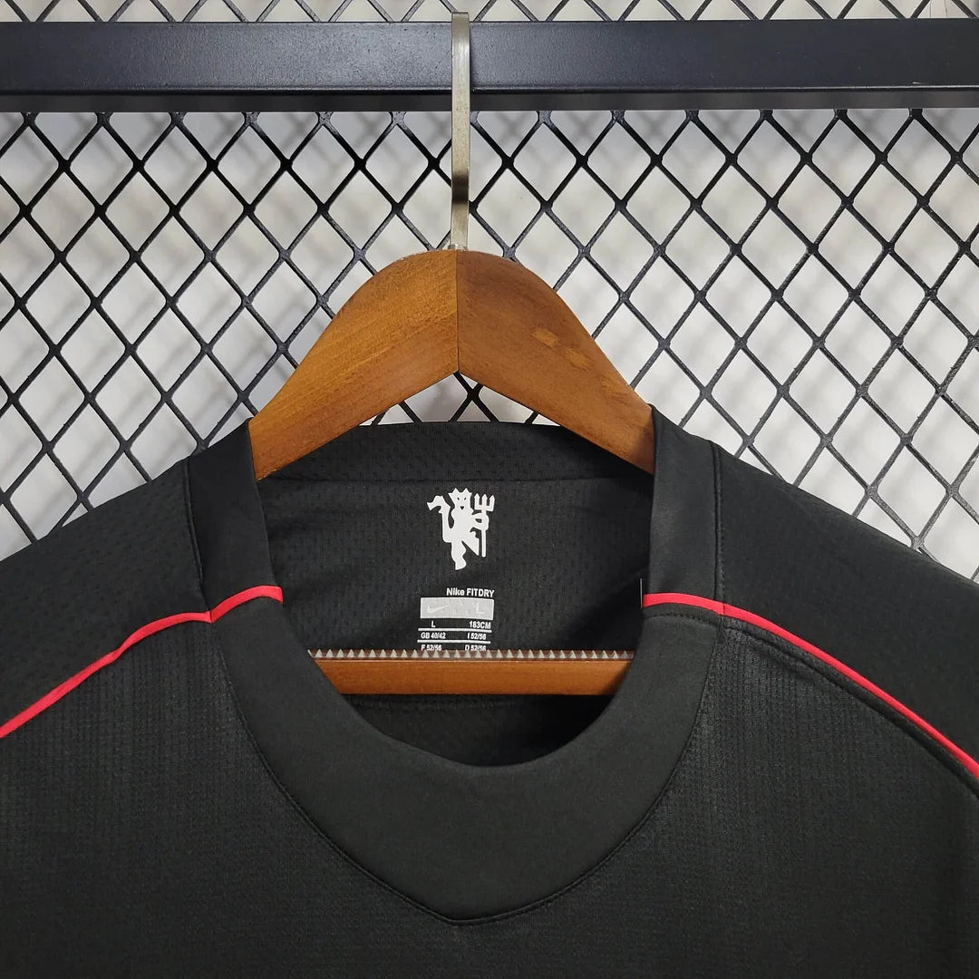 2007/2008 Manchester United Retro Long Sleeve Third Away Football Shirt