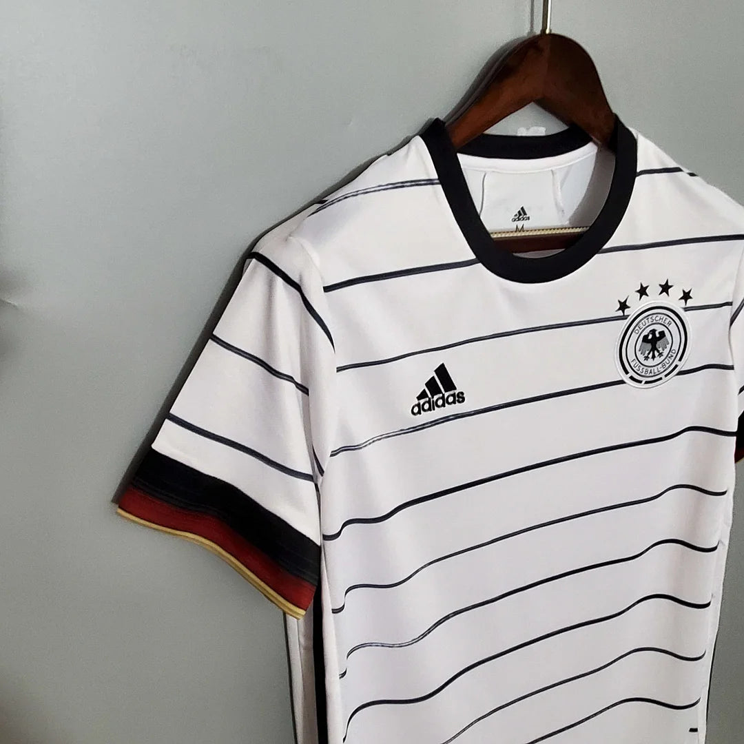 2020 Germany Home Retro Football Shirt image 4