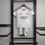 2024/2025 Kids Real Madrid Home Football Shirt image 1