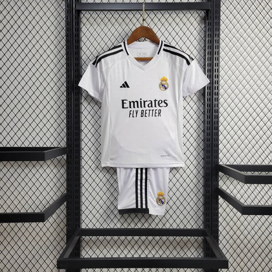 2024/2025 Kids Real Madrid Home Football Shirt image 1