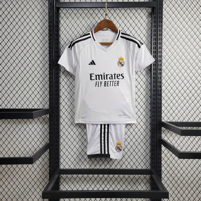2024/2025 Kids Real Madrid Home Football Shirt image 1