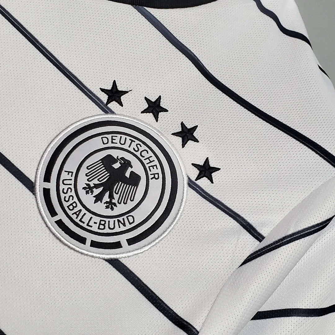 2020 Germany Home Retro Football Shirt image 7