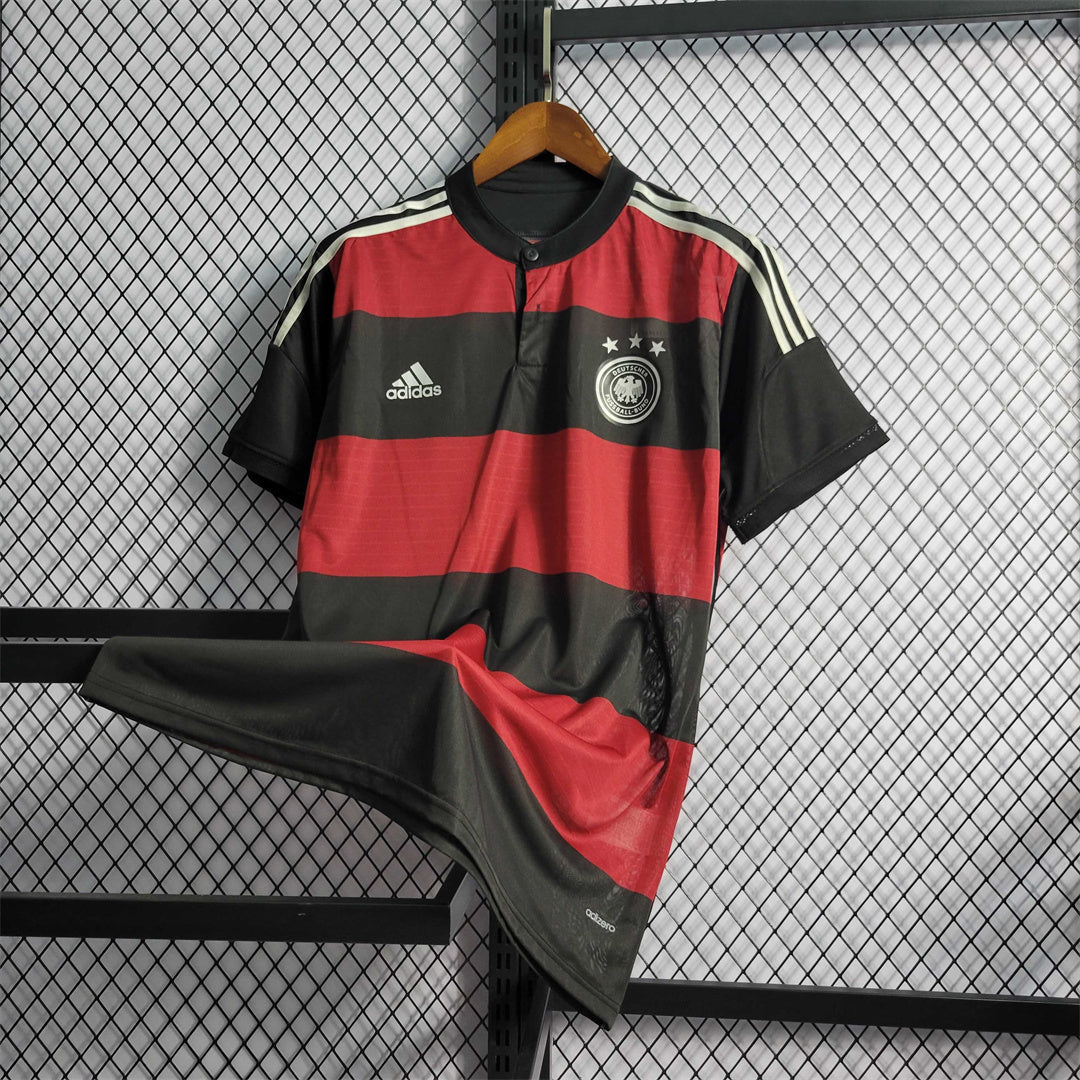 2014 Germany Away Retro Football Shirt image 3