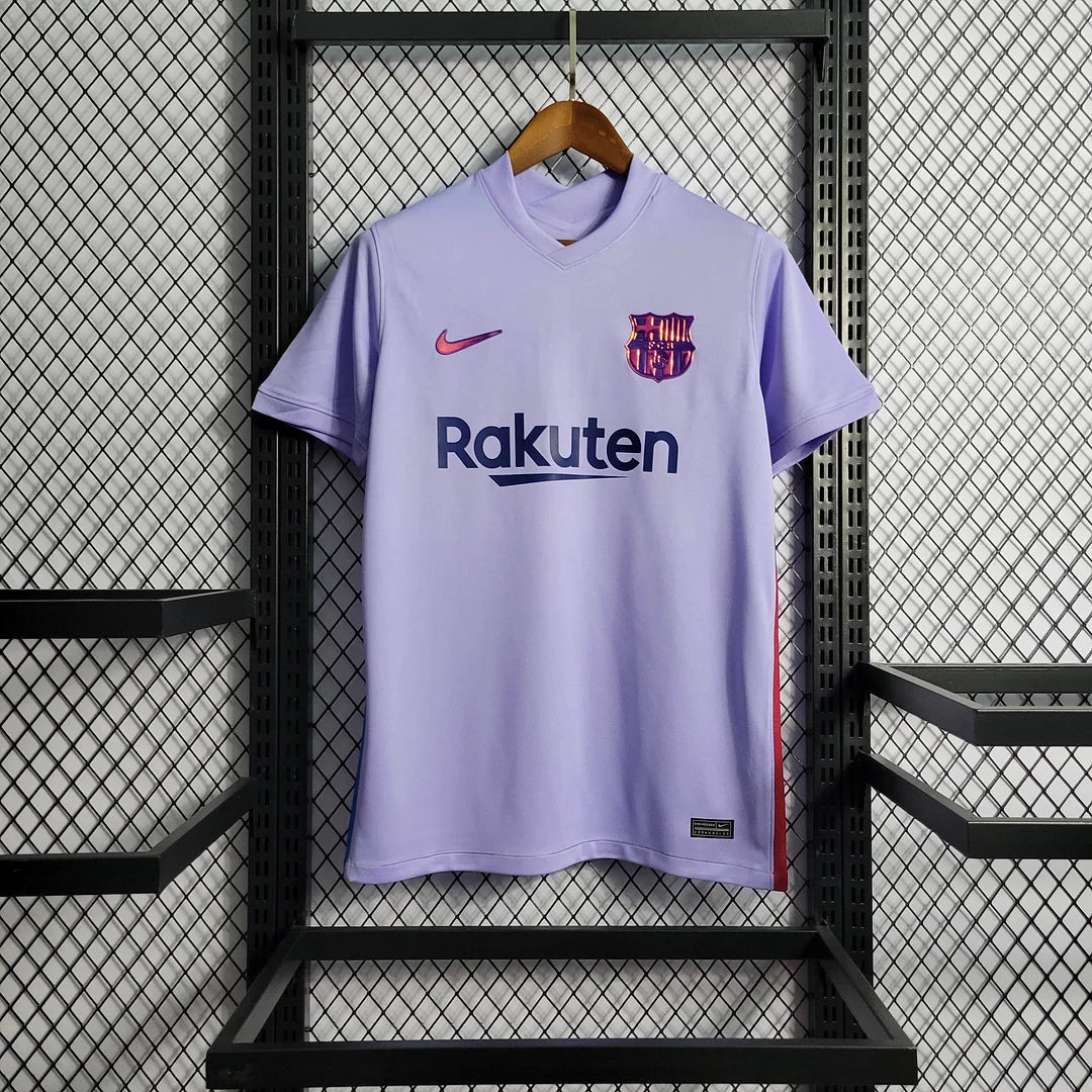 2021/2022 Barcelona Away Retro Football Shirt image 1