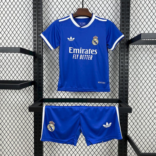 2025/2026 Real Madrid Third Away Football Shirt Kids Size