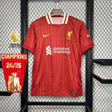 2024/2025 Liverpool Champions Home Football Shirt image 1