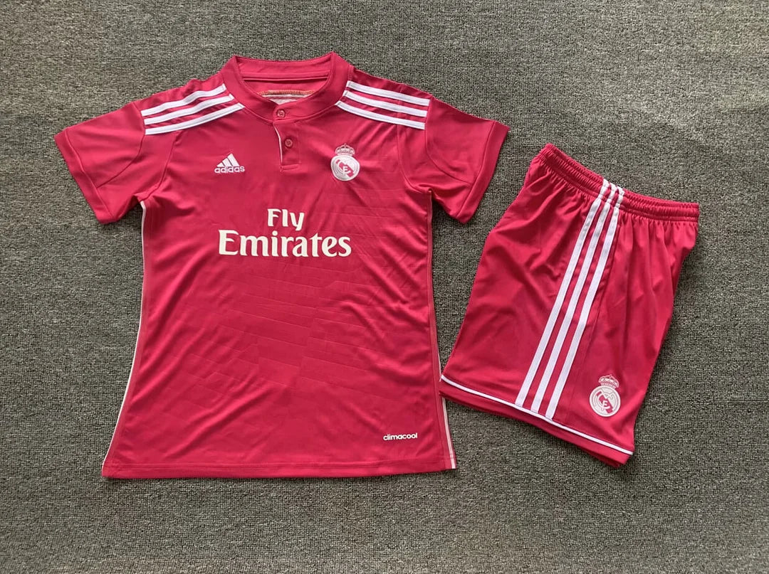 2014/2015 Kids Real Madrid Away Retro Football Shirt image 1
